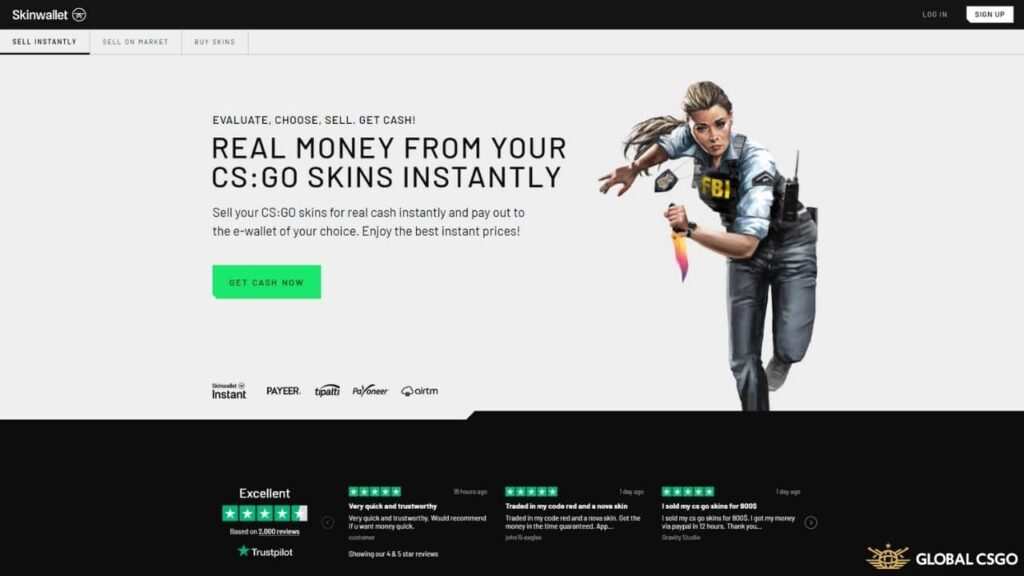 How to Sell Skins on Skinwallet