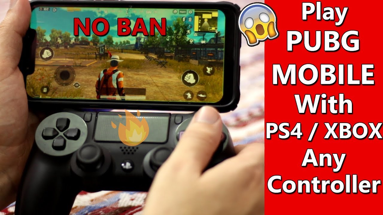 How to play PUBG mobile with PS4 controller and Xbox