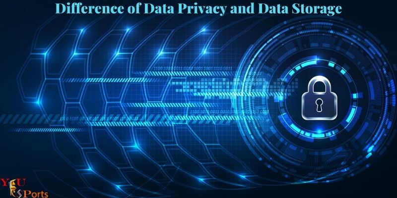 Difference of Data Privacy and Data Storage
