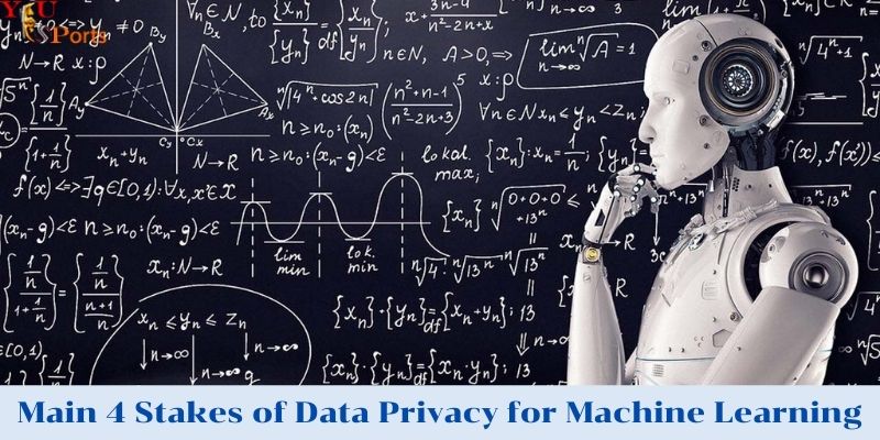 Main 4 Stakes of Data Privacy for Machine Learning
