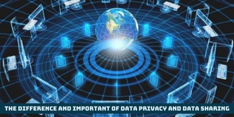 The difference and important of data privacy and data sharing